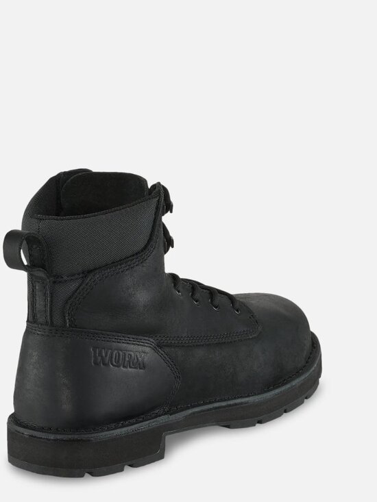 Red Wing Worx Men\'s 6 inch Waterproof Steal Toe Leather Boots Size 10.5 New main image 3